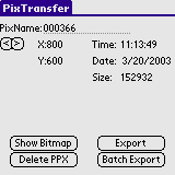 PixTransfer ScreenShot